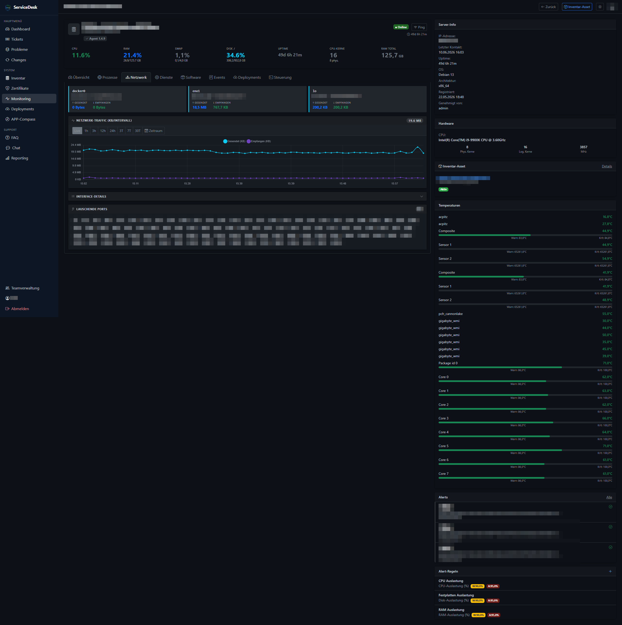 Netzwerk-Monitoring